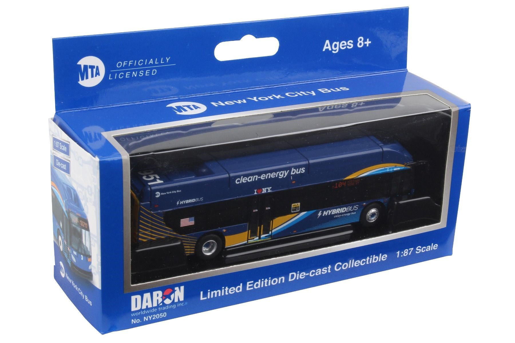 1:87 MTA NEW FLYER XCELSIOR TRANSIT ELECTRIC HYBRID | Passe-Temps 3000